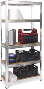 Estantería Metálica Ajustable, Estante de Almacenamiento Multiusos, Estantes Resistentes para Organización - Product Image 3