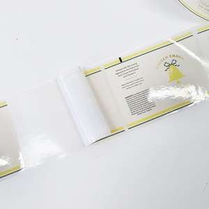 Tùy chỉnh chăm sóc da mỹ phẩm nhãn tự dính Logo dán màu Vinyl lá vàng đóng gói nhãn cho Lotion chai - Product Image 2