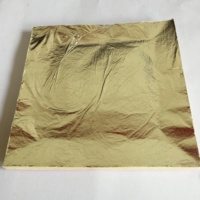 Feuilles de feuilles d'argent véritable pur de bonne qualité 11*11cm utilisées pour la dorure de décoration artisanale