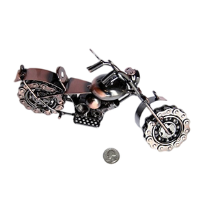 Accesorios para el Hogar de Motocicletas Vintage, Adornos Metálicos Hechos a Mano, Manualidades Metálicas para Bar, Oficina, Sala de Estar, Modelos de Autos - Product Image 2