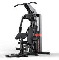 Jaula de Potencia Multifuncional Unisex con Banco para Sentadillas, Estación de Entrenamiento para Gimnasio en Casa, Máquina para Levantamiento de Pesas y Musculación