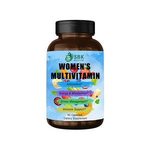 Capsules de multivitamines pour femmes en gros avec minéraux, favorisant le métabolisme et le soutien immunitaire, supplément antioxydant végétalien - Product Image 1
