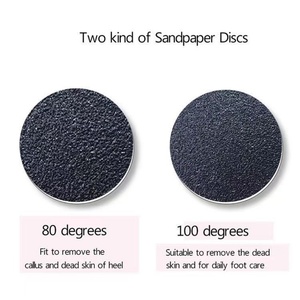 60Pcs/Box Electric Foot <b>File</b> Sandpaper Disk Replaceable Sanding <b>Paper</b> Foot <b>File</b> Callus Remover - Product Image 4