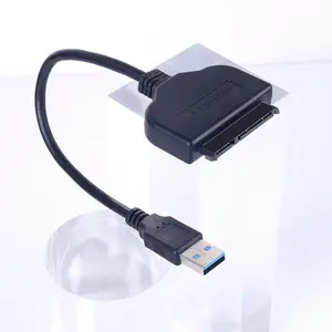 SATA-USBケーブルUSB3.0-2.5 3.5インチハードドライブディスクHDD用ハードドライブアダプターコンバーター