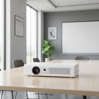 Système Android 9.0, 600 lumens ANSI, effet stéréo 3D intégré, Wifi double bande 2.4+5G, mini projecteur de cinéma maison 4K, téléphone portable