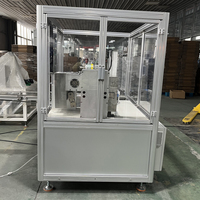 Machine d'emballage automatique pour petits sachets individuels en aluminium, papiers, cubes de thé, pâte, avec fonction de pliage, scellage et étiquetage en plastique