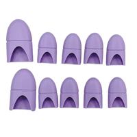 Fundas de silicona de grado alimenticio para dedos, protectores antideslizantes para pulgares para cocinar, manualidades, costura, fabricante chino para pedidos al por mayor