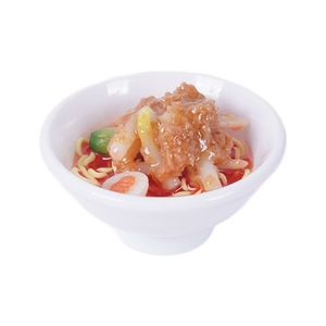 Colgante de comida realista, fideos estofados, popular en Xiaohongshu (Libro Rojo Pequeño), figura de arroz, colgante para bolso, tazón realista - Product Image 5