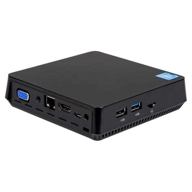 Soyeer Factory Cheap Mini Computer Intel Cherry Trail Z8350 Win10 Pro 4K HD High Quality Easy Install T11 PLUS Office MINI PC