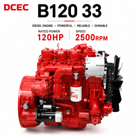 Moteur de voiture DCEC Cummin B120 33 EQB120-33 88kw 2500rpm 4BT 3.9L 4 cylindres diesel pour camion utilitaire Dongfeng