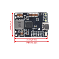 Module de charge et de décharge de batterie au lithium 2-6S, alimentation portable 45W, batterie externe, carte de protection de charge pour drone IP2369