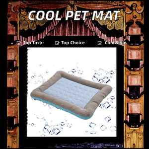 <span class=keywords><strong>Puda</strong></span> Fabricante's Best Seller Summer Cooling Cat Mat Pad Patrón sólido Venta al por mayor Cama para perros para calmar mascotas - Product Image 2