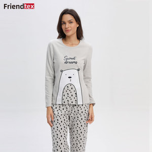 Ensemble de <span class=keywords><strong>pyjama</strong></span> à taille élastique, vêtements de nuit à manches longues, polaire, vêtements de loisirs brodés, <span class=keywords><strong>pyjama</strong></span> d'hiver - Product Image 1