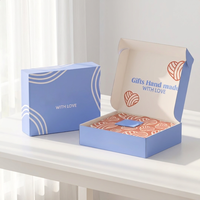 Boîte d'expédition en carton ondulé pliable personnalisée en matériaux recyclés, impression UV, pelliculage mat pour emballage cadeau de fourrure