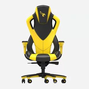 Wholesale chairs foam only-8331 Sports Style Pc Gaming Chair Ergonomic Office Chair Executive p Office Gaming Chair With Light Rocker Massage Pillow Ps4