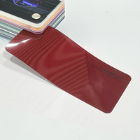 Film de protection de carrosserie auto-cicatrisant TPU Liquid Metal Rouge Cerise PPF 1,52 m x 15 m en rouleau, anti-rayures, anti-jaunissement