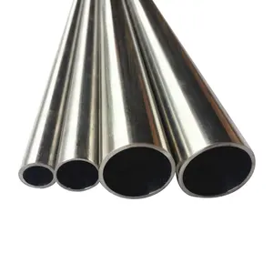 Pipe Welded Round Tube for Decoration 201 202 XM21 304LN Bright Decoration BA Stainless Steel Seamless 200 Series