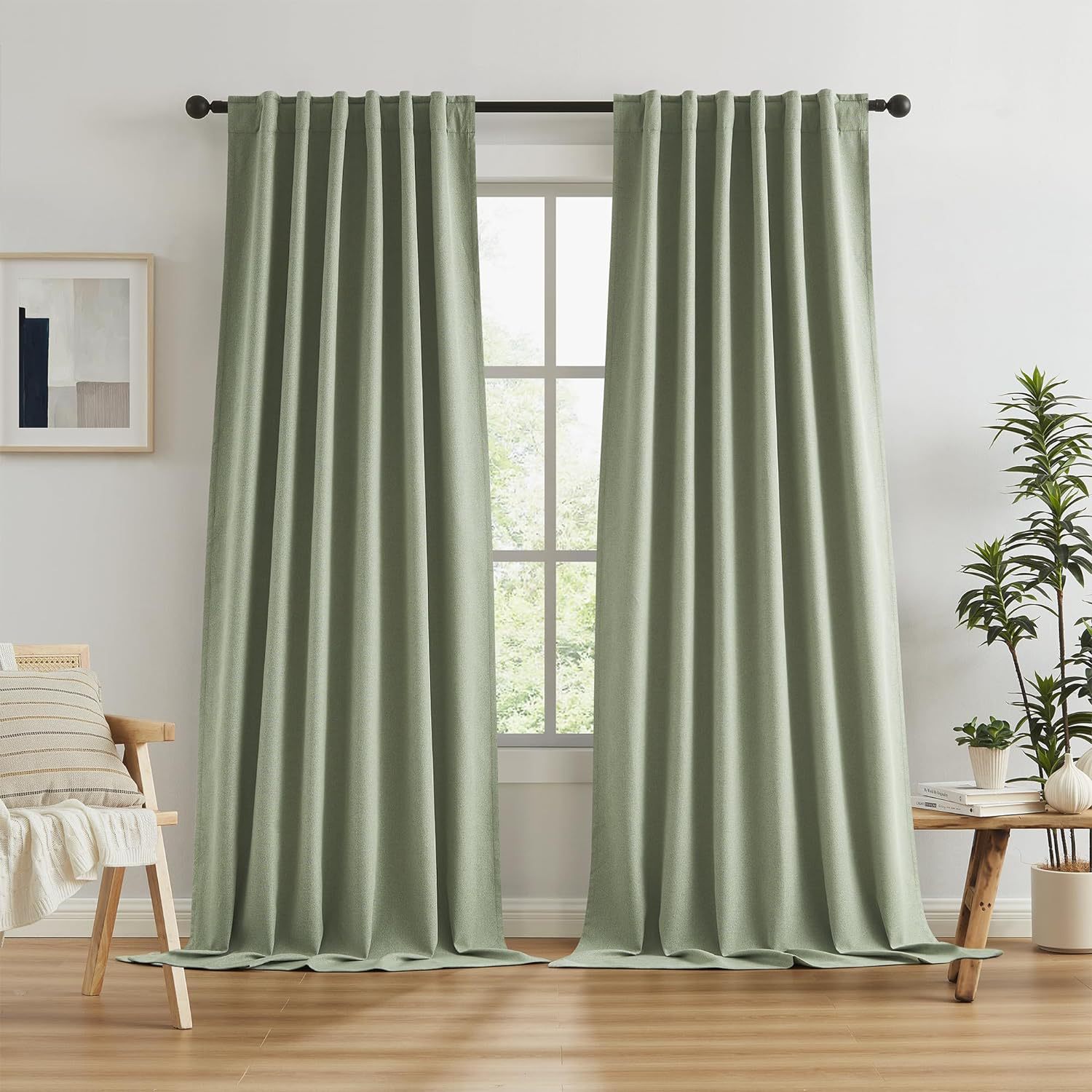 Light Green Curtain