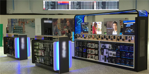 Sản Phẩm Bán Lẻ Màn Hình Điện Tử <span class=keywords><strong>Kiosk</strong></span> Cửa Hàng Nội Thất Cửa Hàng Hiển Thị Cho Phụ Kiện Điện Tử - Product Image 4