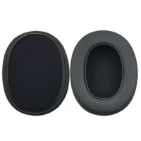 Pengiriman Cepat Bantalan Telinga Pengganti Baru untuk Headphone AKG K361 K371 Hitam