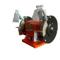 Mini-meuleuse électrique de 5 pouces pour l'affûtage de couteaux et d'outils, avec deux meules et protections, machine à meuler électrique