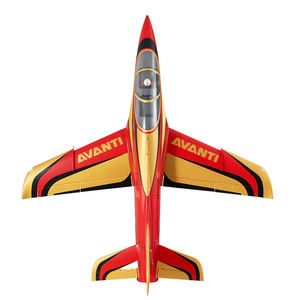 El Avión Deportivo de Alta Velocidad de FMS RC, EDF Jet RS 90mm Avanti PNP, 18.º Aniversario, Detalles Metálicos CNC a Escala, Avión Acrobático de Alta Velocidad - Product Image 4