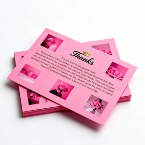 Personal Custom Logo <b>Embossed</b> Thank You <b>Cards</b> Kraft & Coated Paper Small Business <b>Cards</b> - Product Image 1