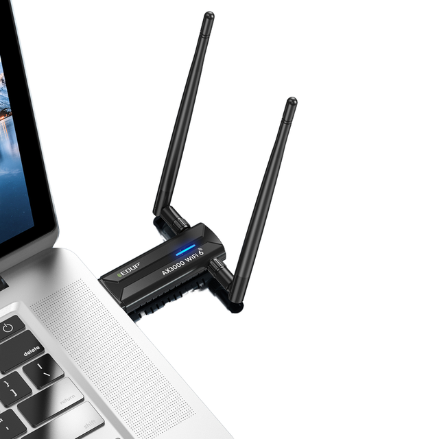 EDUP AX1672 High Performance 3000Mbps Wifi6E Card Tri Band WiFi Adapter Network Card for PC