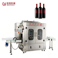 Machine de remplissage de liquides à pression négative entièrement automatique pour vin, boissons, bière, détergent