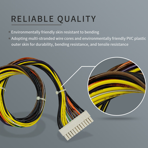 Molex Kabel 4.2 Mm 4 6 8 10 12 14 16 18 20 22 24 Pin Molex Mini-Fit Jr 5557 Serie 24 Positie Crimp Connector Draad Harnas - Product Image 2