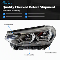 Bloc optique LED 12V 6000K compatible avec BMW X3 X4 G01 G02 G08 2016-2021, remplacement de phare