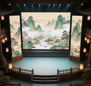 Panel Holographic <b>Mesh</b> LED Screen For Stage - Product Image 1