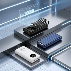 Batterie externe Li-Polymère 2026 PD 120W 20000mAh avec charge rapide, écran LED, support, en PVC, portable, haute capacité - Product Image 5