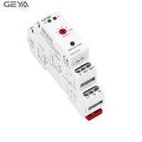 Relais de contrôle de niveau de liquide GEYA GRL8-03 AC/DC24V~240V, relais de niveau d'eau pour réservoirs, relais de niveau de flotteur à vapeur