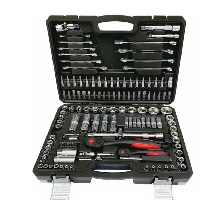 130 Cái Trung Quốc Nhà Cung Cấp Ổ Cắm Nóng Cờ Lê Ô Tô Hand Tool Set