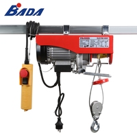 BADA treuil électrique palan 12v ac 200kg/400kg/600kg/800kg petit mini palan électrique à câble