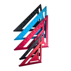<span class=keywords><strong>Équerre</strong></span> triangulaire de charpentier en alliage d'aluminium de qualité industrielle, règle triangulaire haute précision à 90 degrés, garantie de 3 ans - Product Image 2