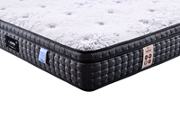 Colchón Híbrido Personalizado para Hotel, Tamaño King, Queen, Doble, con 5 Zonas, Resortes Encapsulados y Espuma Viscoelástica con Gel
