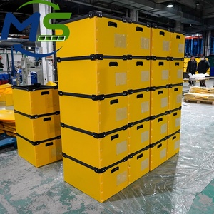 Boîte pliable en plastique ondulé PP, caisse de rangement pour objets de valeur et <span class=keywords><strong>vaisselle</strong></span> - Product Image 2