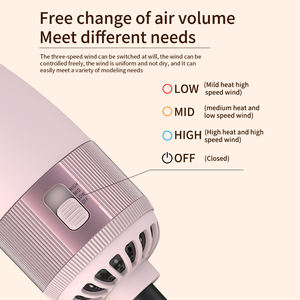 Sèche-cheveux ionique en une étape Ulelay <span class=keywords><strong>Brosse</strong></span> <span class=keywords><strong>soufflante</strong></span> rotative Volumizer Hot Air Curler Straightener Infrared Hotel Use - Product Image 2