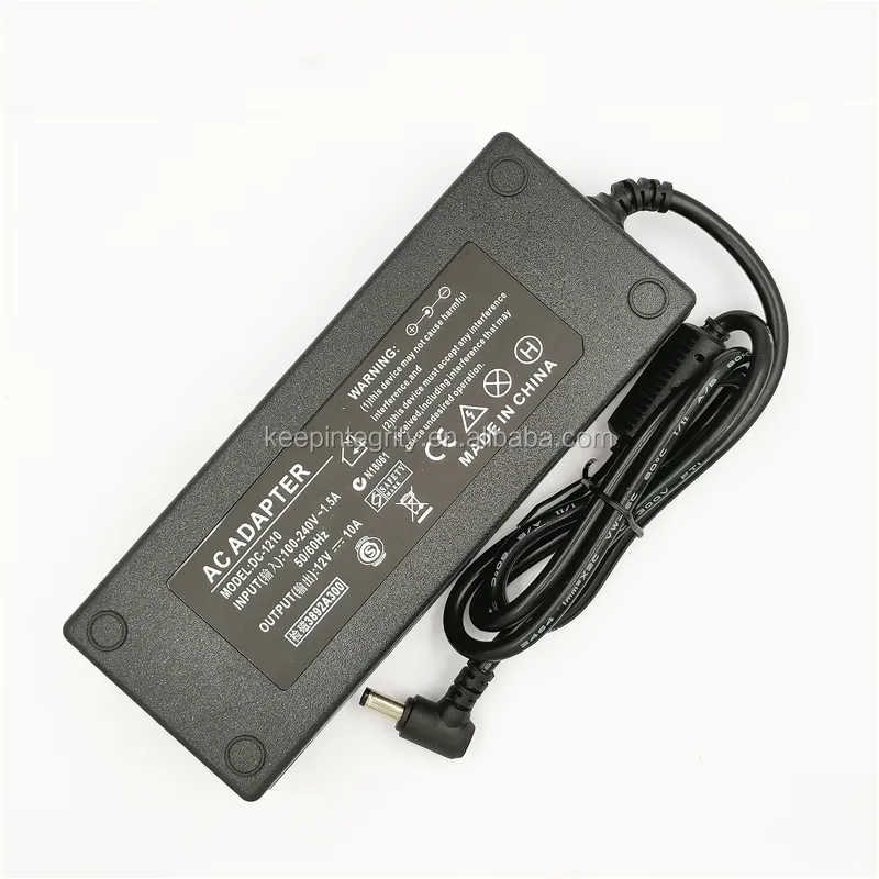 High Efficiency AC DC 120W 12V 10A Switching Power Supply 12V 10A DC Power Supply Adapter