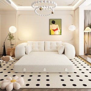 3-in-1 <strong>Convertible</strong> Oversized Sleeper <strong>Sofa</strong> <strong>Bed</strong> for Living Room Apartment Guest Room Compressed Couch Box Warehouse Gym Villa Park - Product Image 3