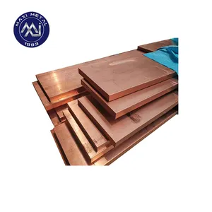 TU1 C10200 C1020 C12200 C18980 C15715 Cu-OF 2-60mm Square Pure Copper Bus Bar Copper Flat Bar Use For Electric Equipment