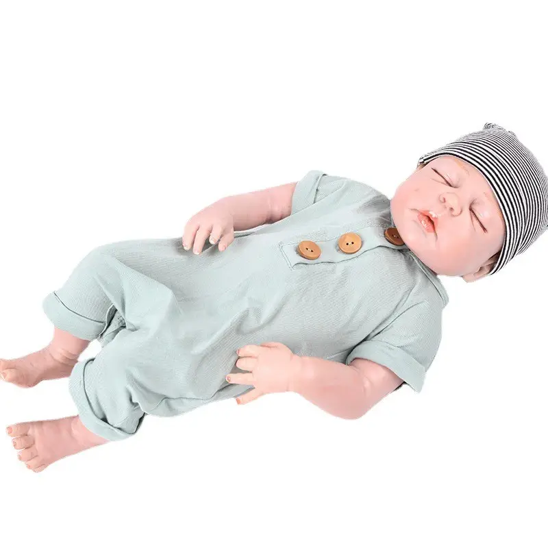 Newborn Clothes Kids Jumpsuit Short Sleeve Baby Romper Children Knotted Gown