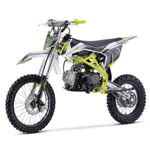 Moto tout-terrain <span class=keywords><strong>125cc</strong></span> à double cadre, 4 temps, avec pneus de <span class=keywords><strong>17</strong></span> et <span class=keywords><strong>14</strong></span> pouces, directement de l'usine - Product Image 1
