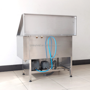 Baignoire professionnelle pour animaux de compagnie EUR PET Heavy Duty Pet <span class=keywords><strong>Spa</strong></span>, hydrothérapie, acier inoxydable 304, baignoire de toilettage pour chiens, baignoire pour animaux de compagnie, évier pour le lavage des chiens - Product Image 4