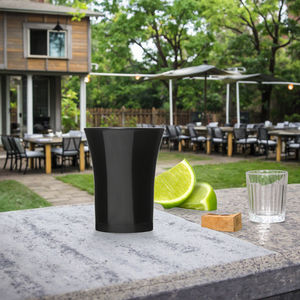 Occhiali da <span class=keywords><strong>Shot</strong></span> in polistirolo nero 0.9oz/25ml con Logo personalizzato - Product Image 6