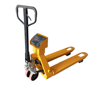 รถยกพาเลทแบบแมนนวล CJLIFT ขายดี พร้อมเครื่องชั่งน้ำหนัก รถยกพาเลท 3000 กก. - Product Image 4