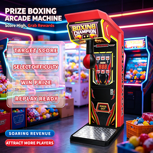 Máquina recreativa de boxeo Boxing King Champion, versión fútbol, con sistema de canje de tickets y regalos para centros de entretenimiento. - Product Image 4