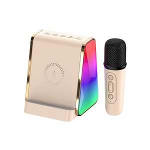 Multifunctional Led Wireless Charging <strong>bluetooth</strong> <strong>Speaker</strong> Desktop Business Small <strong>Speaker</strong> Colorful <strong>Light</strong> Mobile Phone Holder - Product Image 4